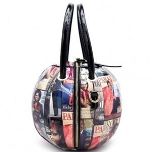 My Bag Lady Online Bags - Michelle Obama Magazine Ball Shaped Hand Bag My Bag Lady Online Bags - Michelle Obama Magazine Ball Shaped Hand Bag